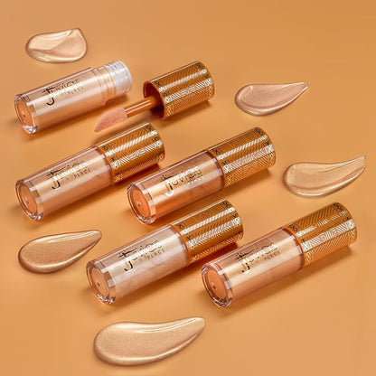 Juvia's Place Nubian Glow Liquid Luminizer Egyptian Glow - Radiant Highlighter Makeup Glowy Tint Daily Dewy Luminous Beauty Creamy Bronzing Skincare Radiating Brightening Natural Shine Face & Cheeks