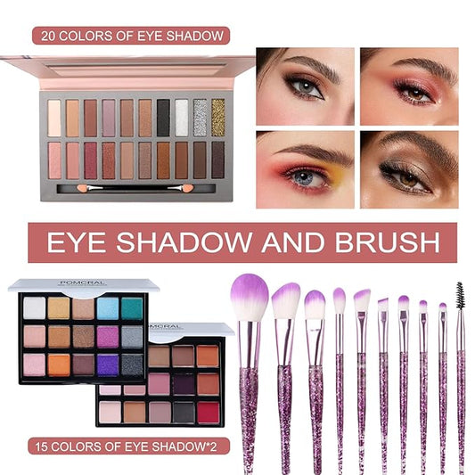 All in One Makeup Set for Women,Makeup Sets for Teens,Makeup Gift for Girls,teen,women,Travel Makeup Kit, Makeup Gift Set for Women,Girls