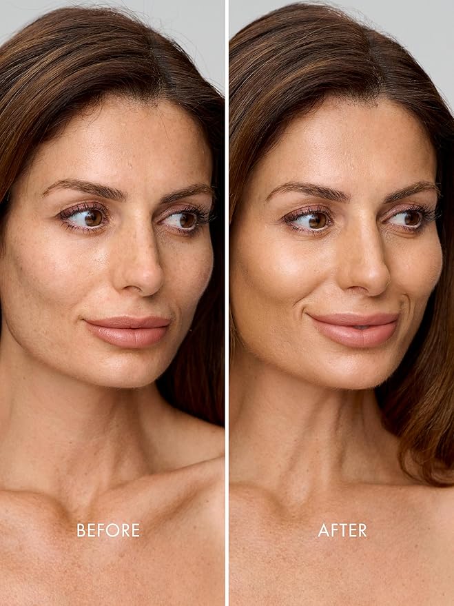 SWEED - Miracle Powder Mineral Foundation | Vitamin C + E, Hydrolyzed Collagen | Nourishes, Protects, Breathable | Vegan, Cruelty-Free, Clean Beauty (Golden Medium 03, 0.25 oz | 7 g)