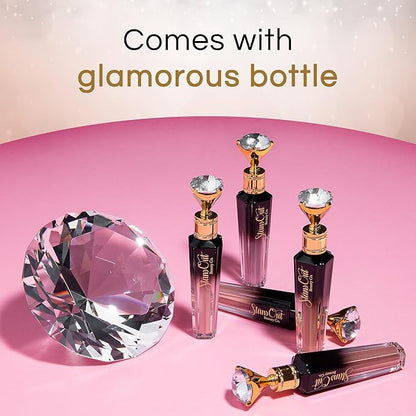 StansOut Beauty Diamond Lustre Fancy Light Hydrating Lip Gloss | Cute Nude Moisturizing Butter-Smooth Colors | Shades for Naturally Plump & Pout, Sparkling clear finishes & Glossy Choices.