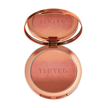 Live Tinted Huebeam Jumbo Gradient Blushing Bronzer - Lightweight, Highly-Pigmented, Buildable & Blendable - Sunkissed, Glowy, Even Toned Skin Face Blush and Bronzer - 15g / 0.5 oz