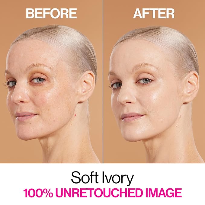 wet n wild Bare Focus Skin Tint, 5% Niacinamide Enriched, Buildable Sheer Lightweight Coverage, Natural Radiant Finish, Hyaluronic & Vitamin Hydration Boost, Cruelty-Free & Vegan - Soft Ivory