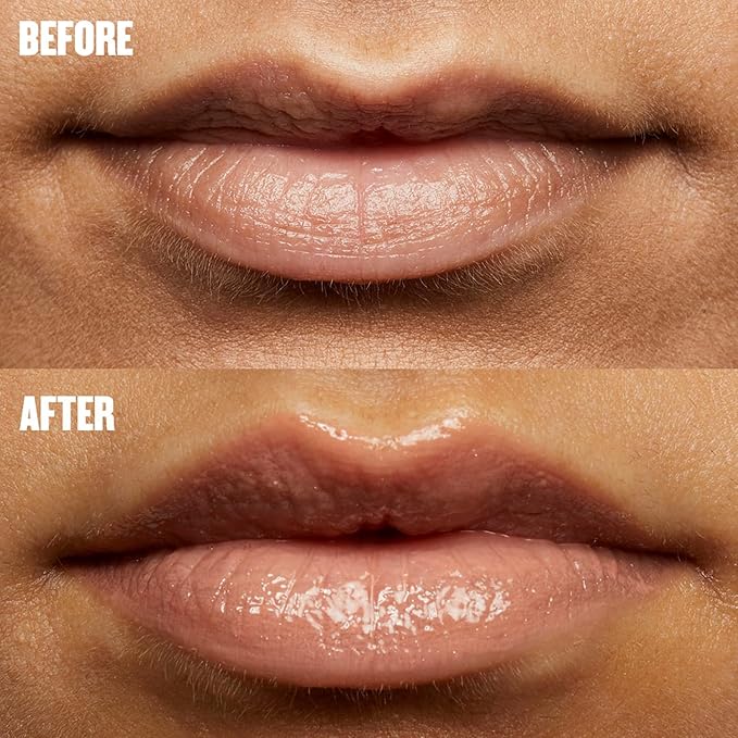 Soap & Glory SMP XXL Pillow Plump Lip Gloss - Hydrating, Plumping Lip Gloss for Full, Volumized Lips - Lip Plumper with a Chocolate Orange Scent & Vegan Formula - Nude In Town (10ml)