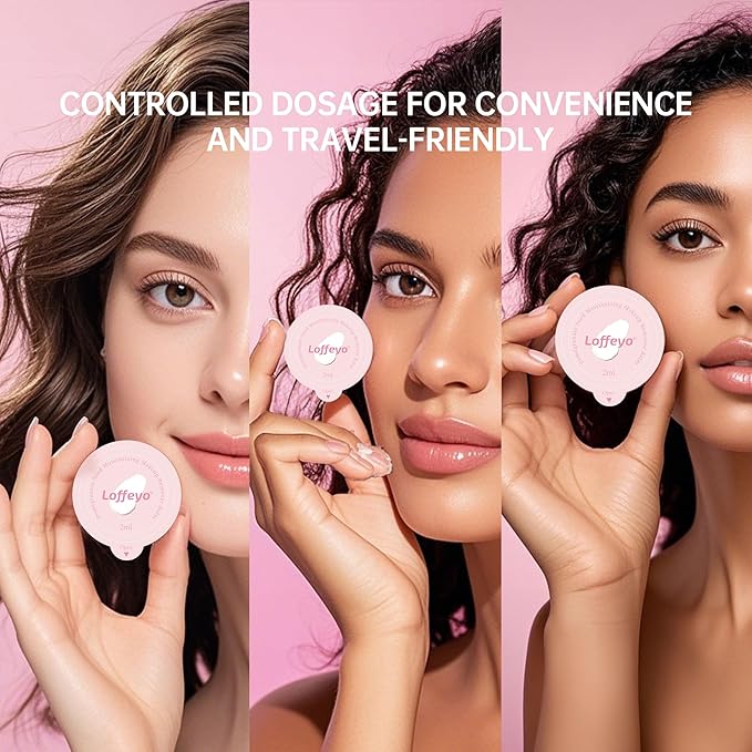 Mini Size Cleansing Balm – 30 Individually Wrapped Pods, Gentle & Hydrating with Pomegranate Extract, Leak-Proof & Travel-Friendly, For All Skin Types, Perfect for Gym, Office, and On-the-Go