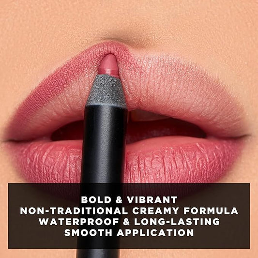 K7L Nude Pink Matte Lipstick and Pink Lip Liner - Waterproof and Smudgeproof