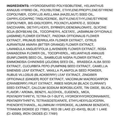 Milani Fruit Fetish Lip Oil with Vitamin E for Instant Hydration, Fruit Extract Infused Lip Treatment and Moisturizing Lip Gloss - Cranberry