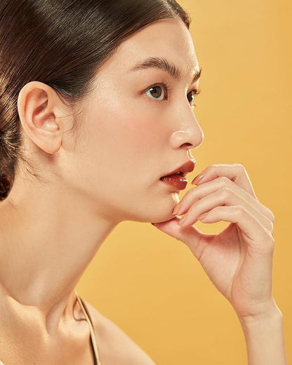 HINCE Mood Enhancer Water Liquid Glow - Non-Sticky & Waterproof Lip Stain for Women - Long Wearing Lip Gloss for Natural and Glass Glow - Moisturizing Liquid Makeup, 0.16 fl.oz. (GIFTED)