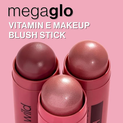 wet n wild MegaGlo Makeup Stick, Buildable Color, Versatile Use, Cruelty-Free & Vegan - Dusty Pink