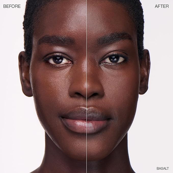 Ogee Sculpted Skin-Perfecting Makeup Setting Powder - (Basalt - REFILL ONLY) - Lightweight Powder Foundation Made with 70% Organic Ingredients