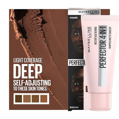 Maybelline Instant Age Rewind Instant Perfector 4-In-1 Matte Makeup, 05 Deep, 1 Count