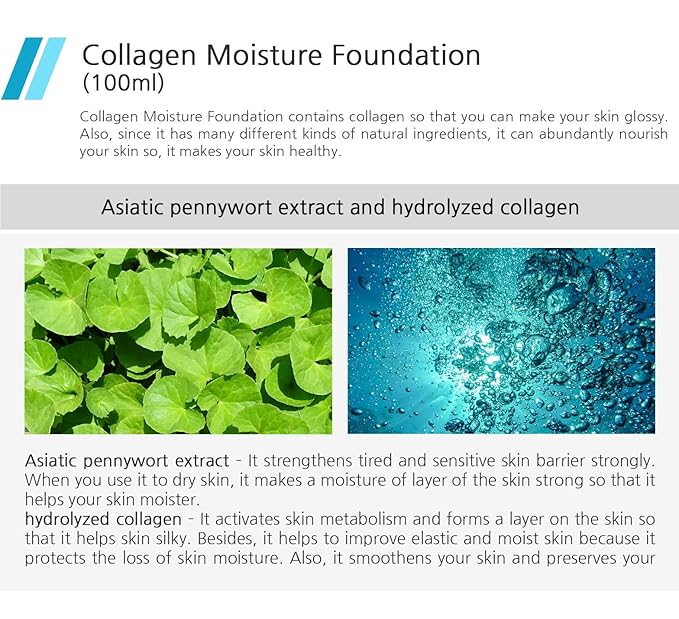 Enough Collagen, Moisture Foundation, SPF 15, #23, 3.38 fl oz (100 ml)