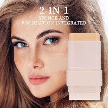 O'CHEAL Face Foundation Contour Stick Blemish Contouring Face Long-wear Lightweight Brighten Stick Concealer Beauty Makeup 03#LIGHT SKIN