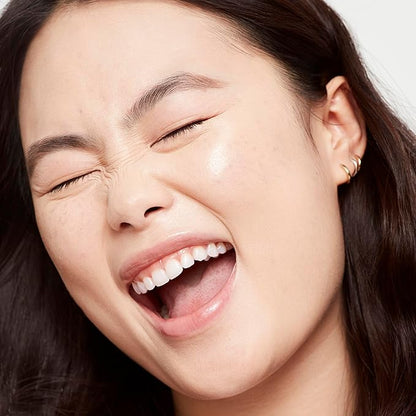 Saie Glowy Super Skin Tint Liquid Foundation - Hydrating Serum Foundation with Lightweight, Medium Coverage - Formulated with Hyaluronic Acid to Hydrate, Brighten and Plump - Shade 5 (1.01 oz)