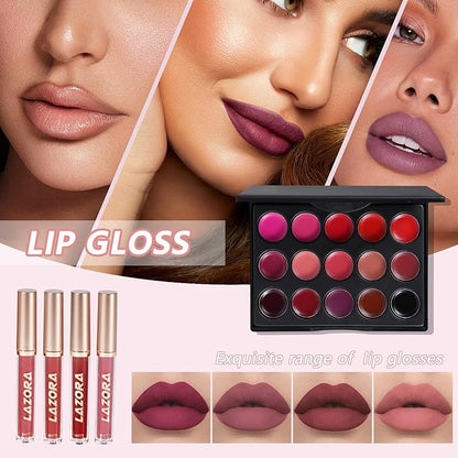 All in One Makeup Kit for Women Multi-Purpose Makeup Set - Eyeshadow Palette, Concealer Foundation Adult Professional and Beginner Portable Full Trunk Makeup Kits Women's Full Kit