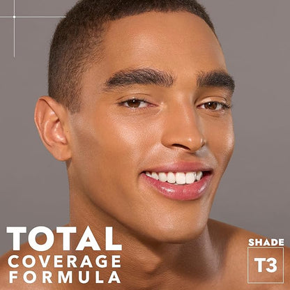 Cover FX Discoloration Kit: Total Coverage Cream Foundation - T3 + Skin Discovered Longwear Concealer, T3 - Full Coverage