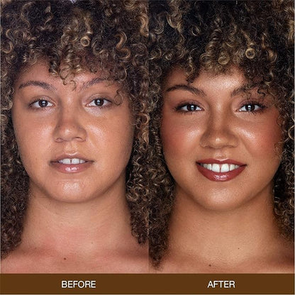 Rachel Couture Lightweight Liquid Foundation with Buildable Coverage & Matte Finish | Vegan & Cruelty-Free | Skin-Nourishing Arnica Extract Infusion - 1.18 Fl Oz - Caramel