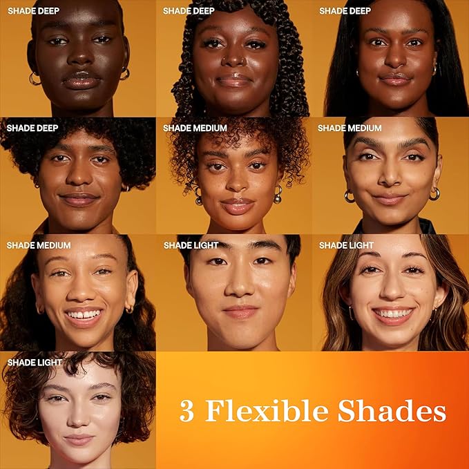 Live Tinted Hueskin Brightening Core Setting Powder - Hydrating, Shine Control Blurring Setting Powder Formulated with Hydrating Phytosqualane For A Natural Soft Matte Finish - Deep Shade