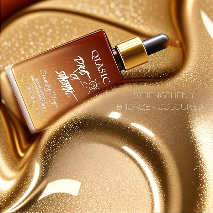 Face and Body Bronzer，Skin Care Essence Anti-Pollution Drops - Bronzing Serum & Facial Tanning Drops,Elf Bronzing,Natural Sunkissed Complexion