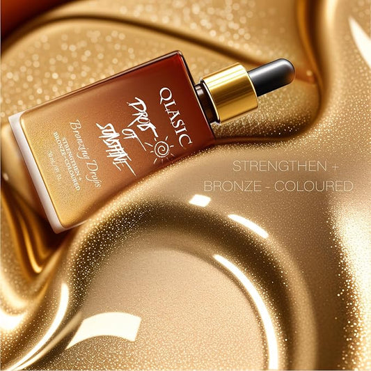 Face and Body Bronzer，Skin Care Essence Anti-Pollution Drops - Bronzing Serum & Facial Tanning Drops,Elf Bronzing,Natural Sunkissed Complexion