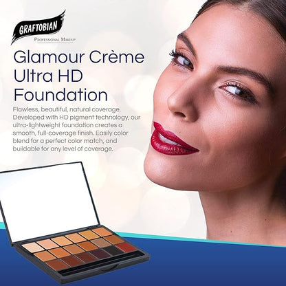Graftobian UHD Cream Pro Inclusion Foundation Super Palette DeShawn Hatcher