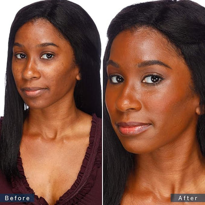 MagicMinerals Intense Foundation Stick by Jerome Alexander (CHESTNUT) – 3-in-1 Full- Coverage Buildable Foundation, Concealer, and Contour Makeup