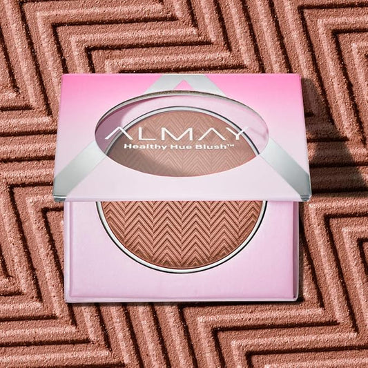 Almay Blush, Face Makeup, High Pigment Powder, Healthy Hue, Hypoallergenic, 100 Nearly Nude, 0.32 Oz