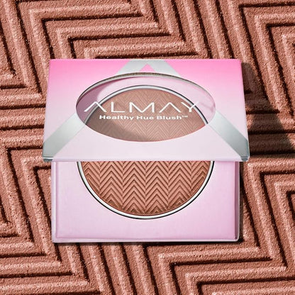 Almay Blush, Face Makeup, High Pigment Powder, Healthy Hue, Hypoallergenic, 100 Nearly Nude, 0.32 Oz