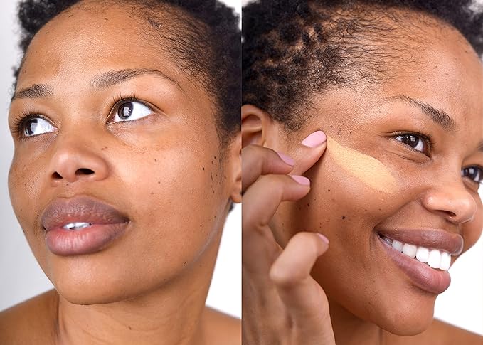 Loves-You-Back 3in1 Mineral Powder Foundation (CARAMEL 2) | Designed for acne-prone, sensitive skin | 3IN1 - Concealer, Foundation + Powder | No skin agitation with calming Zinc Oxide