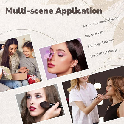 Color Nymph 48 Colors Face Makeup Palette, Eye shadow Palette Popular Color Makeup Blending Palettes For Eyes Face Pigmented Eyeshadow Set Matte/Glitter/Shimmer Eyeshadow Pallets