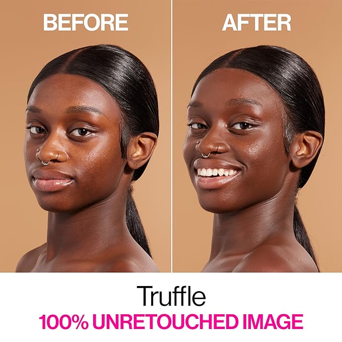 wet n wild Bare Focus Skin Tint, 5% Niacinamide Enriched, Buildable Sheer Lightweight Coverage, Natural Radiant Finish, Hyaluronic & Vitamin Hydration Boost, Cruelty-Free & Vegan - Truffle