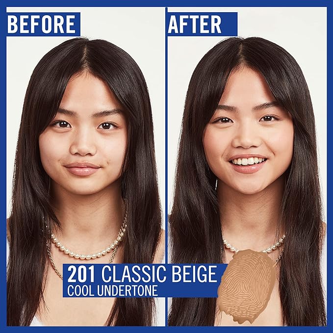 Rimmel London Match Perfection Foundation Spf20 201 Classic Beige 30ml