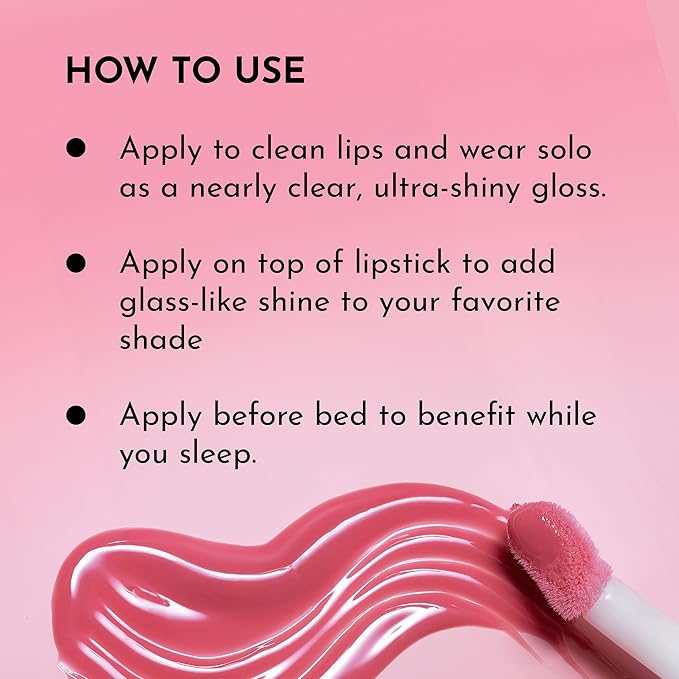 Forget the Filler Lip Plumping Line Smoothing Gloss - Candy Sky - Premium Volumizing Lip Gloss with Natural Ingredients Designed to Plump, Firm, and Hydrate Lips 0.11 oz