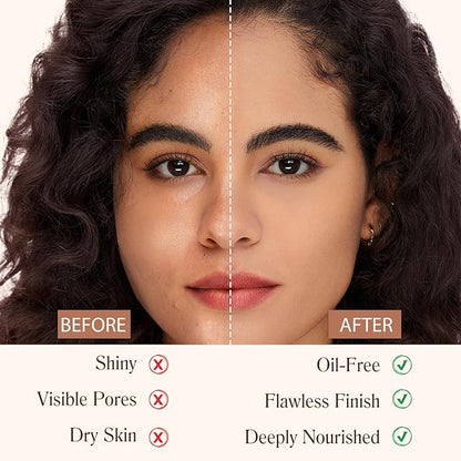 Colour Changing Foundation - 4 in 1 Light Spectrum with SPF 50+, Hydrating Liquid Foundation, Concealers Waterproof & Longwearing, Medium Spectrum for Gym, Sport, Dancing