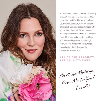 FLOWER BEAUTY By Drew Barrymore Bitten Lip Stain - Long-Lasting Color - Hydrating + Water-Based Formula - Gel-Like Texture - (Saucy)