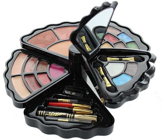 Makeup set - Eyeshadows, blush, lip gloss, mascara and more
