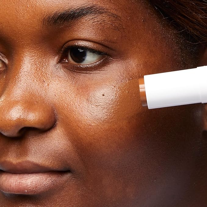 No7 Stay Perfect Foundation Stick - Long-Wear Cream Foundation with Medium, Buildable Coverage - Enriched with Squalene for a Hydrating, Non-Drying & Dewy Finish - Walnut/Ebony (10g)