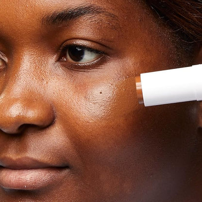 No7 Stay Perfect Foundation Stick - Long-Wear Cream Foundation with Medium, Buildable Coverage - Enriched with Squalene for a Hydrating, Non-Drying & Dewy Finish - Walnut/Ebony (10g)