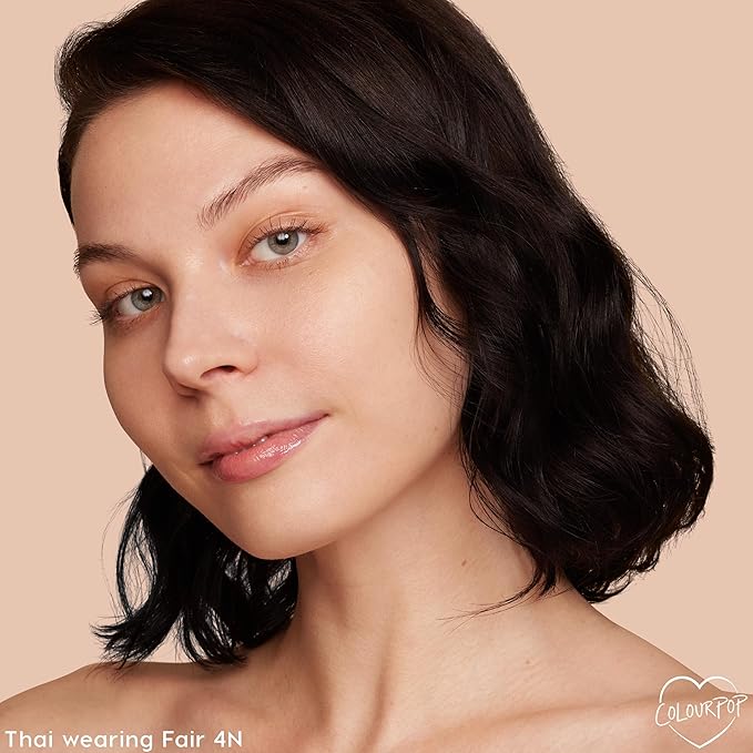 ColourPop Pretty Fresh Tinted Moisturizer - Hydrating Skin Tint with Lightweight Coverage - Formulated with Hyaluronic Acid & Coconut Water for Healthy-Looking Skin - Fair 4N (1.45 oz)