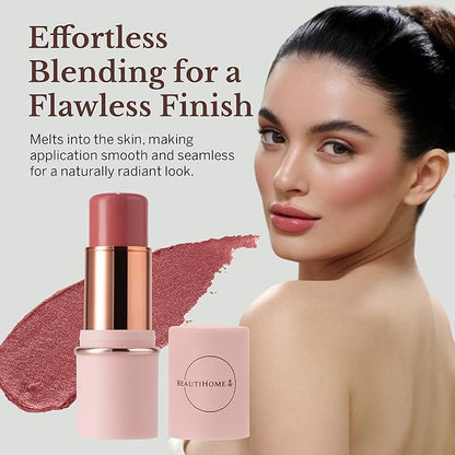 Blush Stick for Cheeks & Lips Multistick Cream Blush- Easy to Apply & Blend- Infused with Nourishing Ingredients for your Skin Compact Travel Size Makeup- & Beauty Products for Women