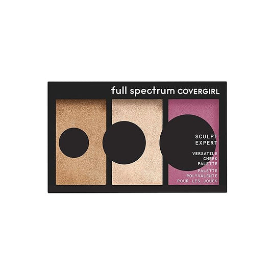 COVERGIRL Full Spectrum Sculpt Expert- Multiuse Cheek Palette Rose Rush