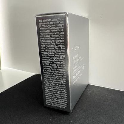 TIRTIR Mask Fit Aura Silver Cushion Foundation | Semi-glow Finish, Natural Coverage, Moisturizing, Lightweight, Korean cushion foundation (#15C Fair Porcelain, Full Size, 0.63 Fl Oz)