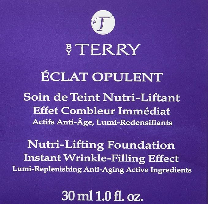 By Terry Eclat Opulent Nutri Lifting Foundation, No. 10 Nude Radiance, 1 oz