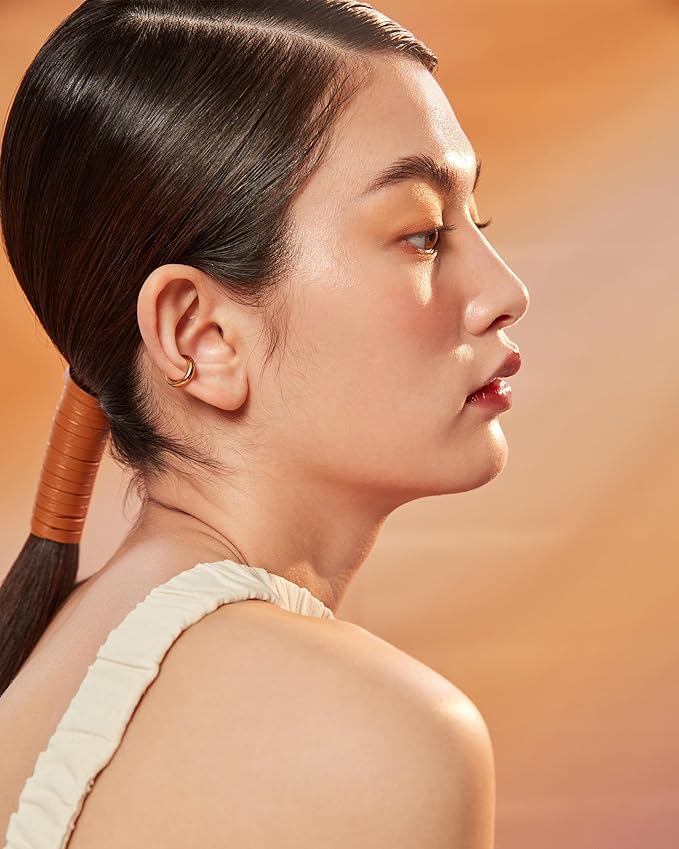 HINCE Mood Enhancer Water Liquid Glow - Non-Sticky & Waterproof Lip Stain for Women - Long Wearing Lip Gloss for Natural and Glass Glow - Moisturizing Liquid Makeup, 0.16 fl.oz. (HARMONIOUS)