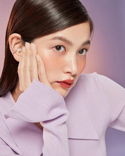 HINCE Mood Enhancer Water Liquid Glow - Non-Sticky & Waterproof Lip Stain for Women - Long Wearing Lip Gloss for Natural and Glass Glow - Moisturizing Liquid Makeup, 0.16 fl.oz. (AMBIENT)