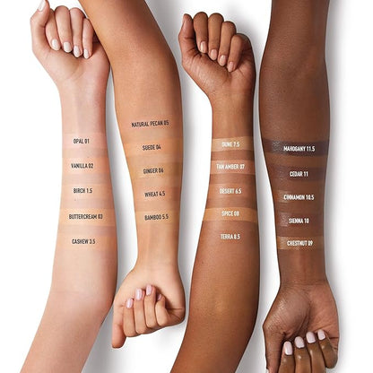 bareMinerals Complexion Rescue Tinted Moisturizer for Face with SPF 30, Vegan Tinted Mineral Sunscreen with Hyaluronic Acid, Mini Size, Tan Amber 07