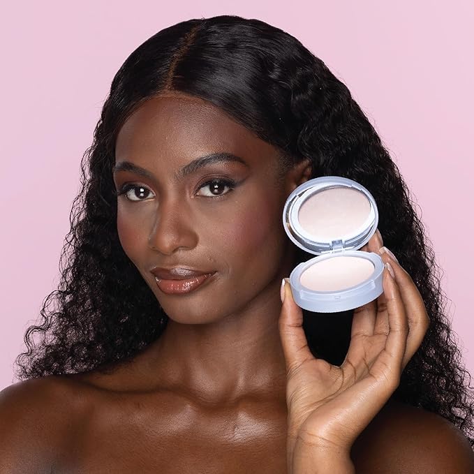 The Beauty Crop PoreFilter Pressed Powder - Blurs Pores & Controls Shine - Medium Shade - 0.34 oz