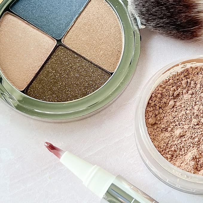 La Bella Donna Loose Mineral Foundation, Non-Chemical SPF50, Only 4 Ingredients, Reef-Safe, Non-Nano, Natural Mineral Makeup with Sun Protection | 10g | Caffe