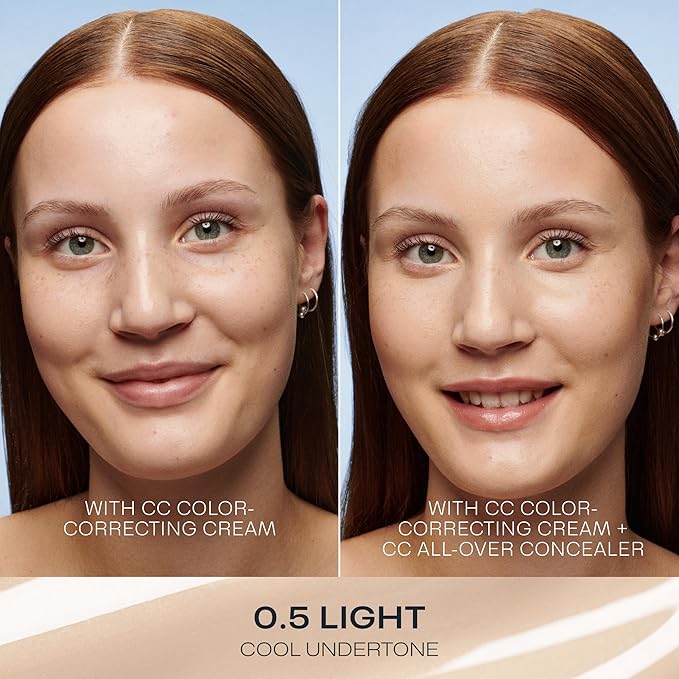 Lumene CC Complexion Perfecting Duo – CC All-Over Hydrating Concealer (0.3 fl oz) + CC Color Correcting Cream (1 fl oz) – Medium Coverage, Hydrating Makeup for a Radiant Finish