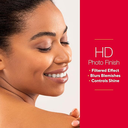 Mirabella Invincible Foundation - Buildable Mineral Makeup, Blurring Setting Powder for All Skin Types - HD Matte Finish - Ivory I4