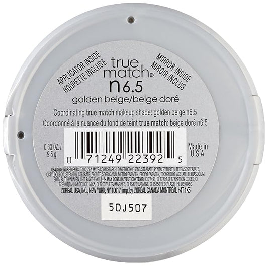 L'Oreal Paris True Match Powder, Golden Beige, 0.33 Ounces